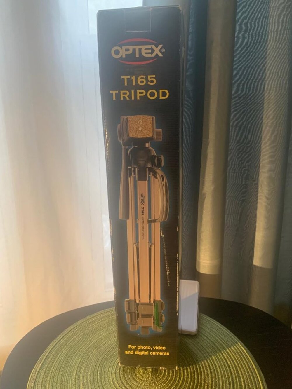 Camera/Video OPTEX TRIPOD T165 used in box